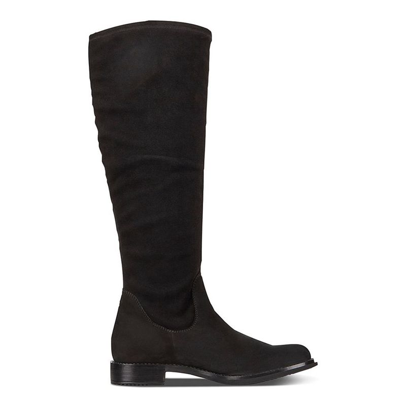Ecco Boots Online - Womens Ecco Sartorelle 25 Knee High Boots Black